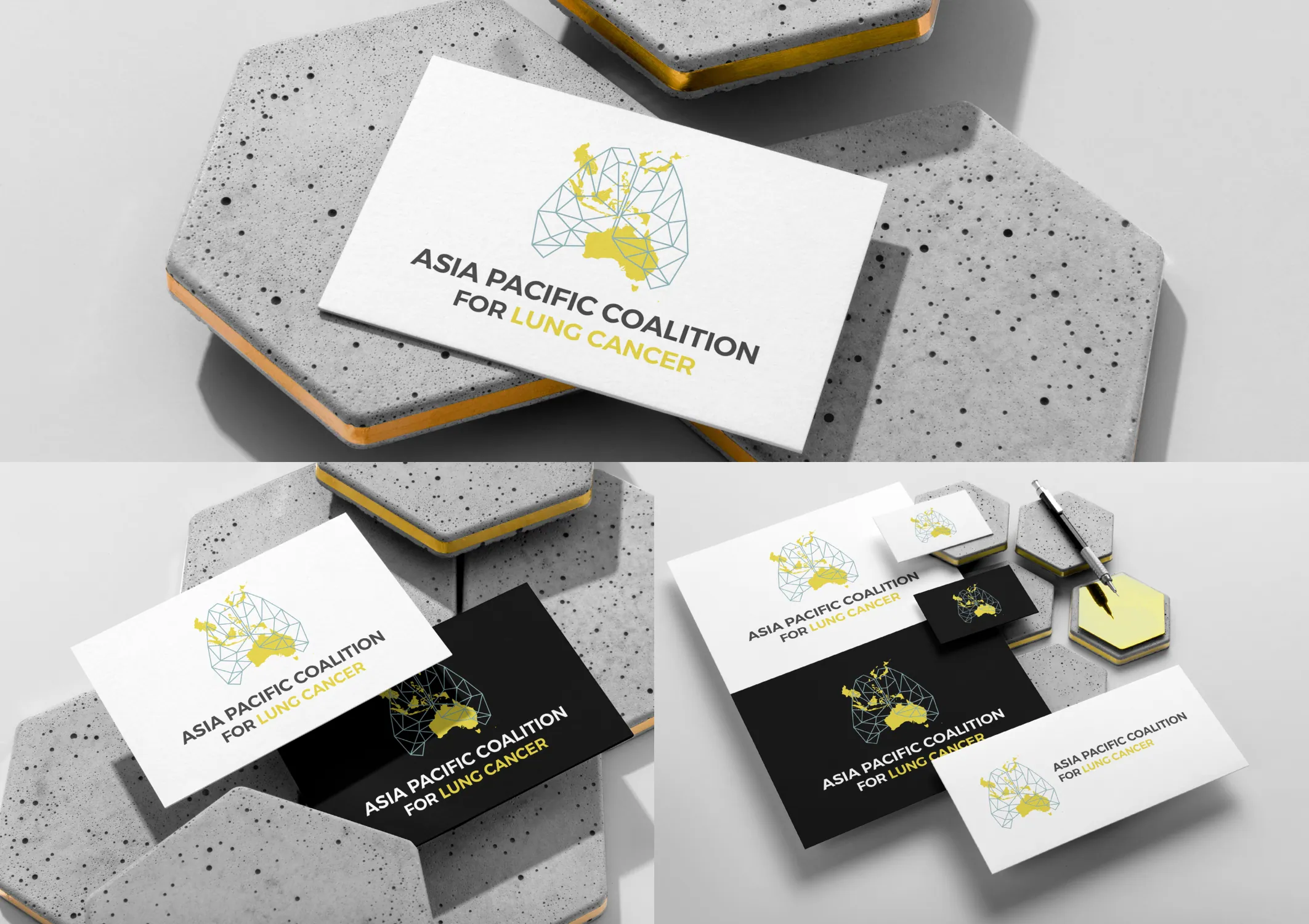 Asia Pacific Coalition for Lung Cancer brand identity 3